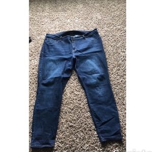 Plus size skinny jeans